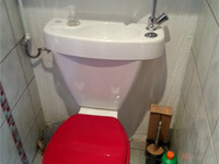 Kit gain de place lave-mains WiCi Concept adaptable sur toilettes existants - Monsieur R (67)